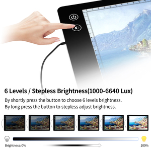 Điện tử có thể điều chỉnh <span class=keywords><strong>A2</strong></span> A3 A4 A5 Acrylic phác thảo vẽ Pad nghệ sĩ vẽ Pad USB powered LED Truy Tìm <span class=keywords><strong>Board</strong></span> LED hộp đèn - Product Image 3