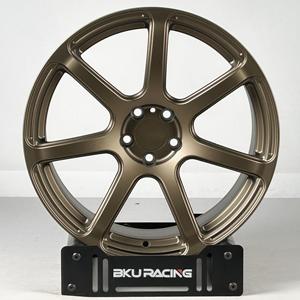 BKU forjado 5x114,3 ruedas 17 18 19 pulgadas llantas de aleación de bronce rueda de coche de carreras para JDM <span class=keywords><strong>Subaru</strong></span> <span class=keywords><strong>Impreza</strong></span> <span class=keywords><strong>Sti</strong></span> BRZ GT86 Supra Wrc Wrx - Product Image 3