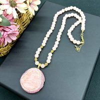 CH-LHN2048 Collier tendance avec pendentif Bouddha Maitreya violet, incrustation de cristal, breloque en pierre, perles de cristal pour femme, vente en gros