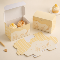 Carton pliable Eco Kraft pour emballage de savon et de bougies avec ligne de découpe plate et fermeture à rabat, finition tactile, pliable