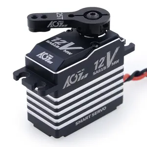 AGFRC Factory SA81BVMW Metal Case 48KG 0.095Sec 3S Direct Power Smart Servo Winch For 1/8 RC Crawler