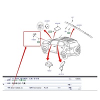 Pièces de voiture d'origine FR3T14B006AA/BK2T14B006AC/E3B514B006AC Capteur pour ford EcoSport/Escort/Taurus/Everest/Mustang