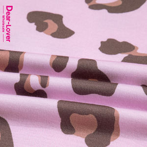 Pantalones Palazzo Anchos y Holgados con Estampado de Leopardo y Bolsillos de Parche con Cordón, Moda al por Mayor Dear-Lover para Mujer - Product Image 3