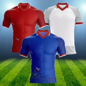 Nous proposons des maillots de football à séchage rapide de haute qualité, 26-27 modèles. J'aime vraiment les uniformes d'équipe de la République d'Haïti. - Product Image 3