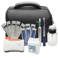 Kit de nettoyage de fibres optiques OEM optimisé avec stylo loupe pour connecteurs LC de réseau FTTH IP – Garantie 1 an