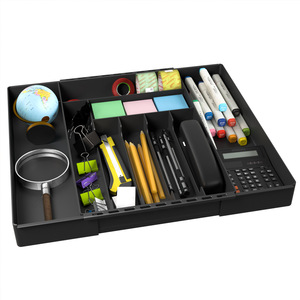Tiroir de rangement multifonctionnel réglable en <span class=keywords><strong>plastique</strong></span> PET pour ustensiles de cuisine Maquillage Commodes de bureau - Product Image 4