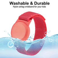 Bracelet en nylon pour enfants, étui en silicone, bracelet pour personnes âgées, bracelet en nylon pour Apple Airtag