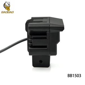 Aluminium 2 <span class=keywords><strong>Yeux</strong></span> Blanc Jaune Double Couleur Mini Driving Light Led Fog Lights for Bikes Honda <span class=keywords><strong>CD</strong></span> 70 Head Light Bulb - Product Image 6