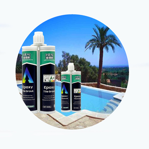 Sàn gạch lỏng Epoxy vữa axit bằng chứng hai phần màu sắc lấp lánh gốm cho khoảng cách điền cứng như sứ Polyurethane dán - Product Image 1