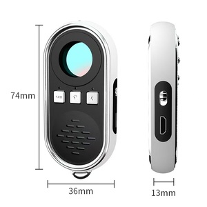 ตัวค้นหากล้องซ่อนอุปกรณ์ป้องกันการสอดแนมขนาดเล็กแบบพกพาเครื่องตรวจจับสายลับกันขโมยพร้อมไฟ LED สำหรับใช้ในโรงแรม - Product Image 3