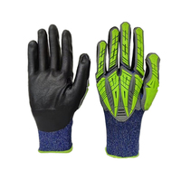 Gants de travail industriels en TPR HPPE, résistants aux coupures, de protection, pour la construction, gants de sécurité pour mécaniciens, gants anti-impact