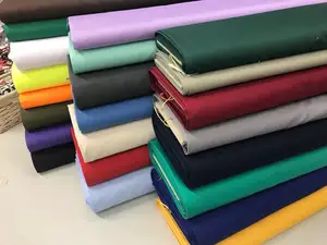 TC Polyester And Cotton Blend Twill Fabric 20*16s 128*60 Workwear Clothes Uniform Hat Fabric