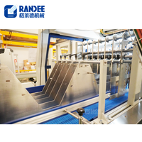 Machine d'emballage thermorétractable automatique à film couleur monobloc pour bouteille en plastique