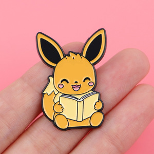 Set <span class=keywords><strong>de</strong></span> 9 Broches Esmaltados Kawaii <span class=keywords><strong>de</strong></span> Pokémon, Lindos Insignias <span class=keywords><strong>de</strong></span> Metal para Solapa, para Bolsos, Ropa, Sombreros, Regalo - Product Image 3