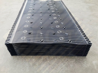 Remplissage en PVC pour tour de refroidissement, climatisation, remplissage de tour de refroidissement, type film mince, remplissage en PVC pour tour de refroidissement