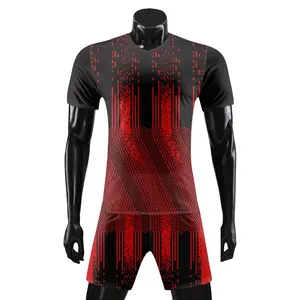 Kit de maillot de football à sublimation personnalisée t-shirt original ensembles d'uniformes de football respirant maillot de football WO-X1063 pour hommes - Product Image 3