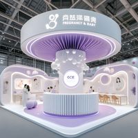 Stand d'exposition modulaire personnalisé MEGA Modern Fashion Pop Up Store pour événements et salons d'art