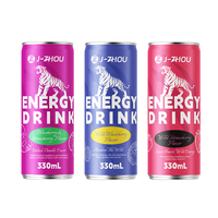 Boisson énergisante gazeuse en conserve sans sucre pour hommes, saveur cerise puissante, marque privée OEM en gros