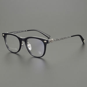 نظارات سوداء غير رسمية ذات نوعية جيدة نمط شفاف رمادي مشهور نظارات بسيطة للرجال والنساء ماركات - Product Image 4