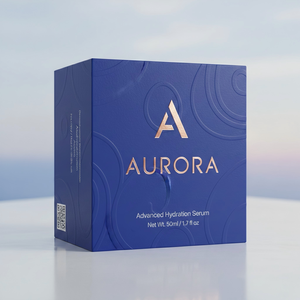 Scatola di Imballaggio Cosmetico di Lusso <span class=keywords><strong>in</strong></span> Carta Strutturata Organica per Prodotti Skincare Naturali - Product Image 5