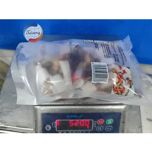 1磅/袋冷冻海鲜混合产品，配鱿鱼、贻贝和蟹肉到美国