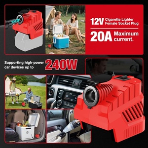 ตัวแปลงไฟแบบสเต็ปดาวน์สำหรับ Milwaukee M18S 18V เป็น 12V พร้อมอะแดปเตอร์จ่ายไฟจากช่องจุดบุหรี่ในรถยนต์สำหรับอุปกรณ์ในยานพาหนะ - Product Image 2