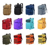 Sac à dos Outdoor 45L Sac à dos Sports Camping Voyage Alpinisme Randonnée Camouflage Tactique Sac à dos Vente en gros