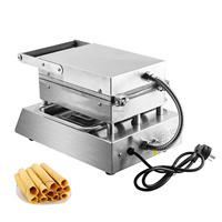 Nueva Máquina Eléctrica para Hacer Rollos de Huevo de Guangzhou, Máquina para Hacer Galletas, Acero Inoxidable, Portátil, Alta Productividad, 110/220V, 1 Año de Garantía