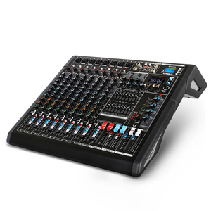 Nouveauté - Console de mixage professionnelle PG10 avec 99 types de réverbérations stéréo intégrées, 10 canaux, pour les spectacles sur scène en plein air - Product Image 3
