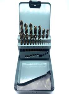 Apex Factory wholesale 2026 19/25 pcs Wood and Plastic <b>Drill</b> <b>Bits</b> with Index <b>Storage</b> Box, 1/16-1/4 - Product Image 2
