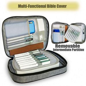 Échantillon gratuit vente en gros fourre-tout grand livre de transport organisateur de verset sacs promotionnels étui de couverture biblique - Product Image 2
