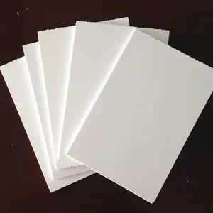 Plaques plates en plastique, 1220x2440mm 1mm à 20mm, mousse PVC blanche