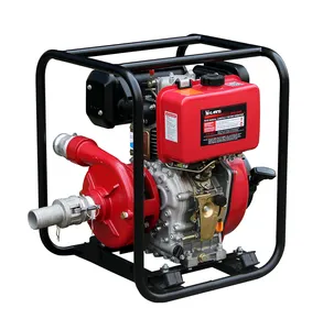 Hi-earns brand 2 inch cast iron diesel fuel air cooled water pump price