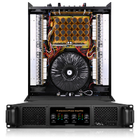 Amplificateur de puissance professionnel 2U 4*1000W, haute qualité, 4 canaux, classe H, pour système audio de scène, amplificateur sonore
