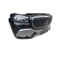 Pour mercedes-benz GLS classe 167 pare-chocs avant accessoires d'assemblage de phares à LED pour Benz plaque de pare-chocs de voiture avant Autres pièces automobiles