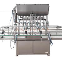 Machine de remplissage de pompe à engrenages automatique à huit têtes efficace et économe en énergie pour le jus, la sauce, l'huile et les cosmétiques