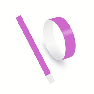 Pulseras de Papel Impresas Personalizadas al por Mayor - Pulseras Desechables de Papel en Varios Colores - Product Image 6