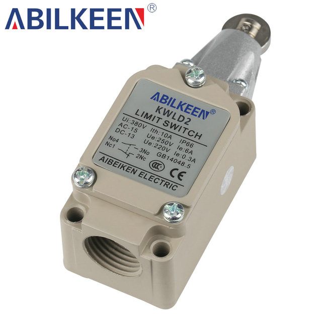 Industrial Grade Limit Switch 380V 10A Waterproof for Elevator Systems Precision Mechanical Limit Switch with Long Service Life