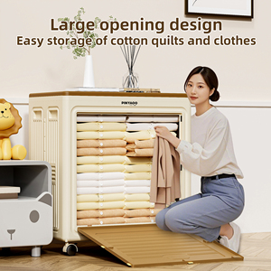 Goede Draagkracht Ruimtebesparende Huishoudelijke Kleding En Benodigdheden Organizer Opvouwbare Opbergdoos - Product Image 3