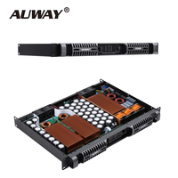 Amplificateur numérique D2400 2x2400W, caissons de basses linéaires, double caisson de basses de 18 pouces, système de sonorisation en ligne, transport pratique