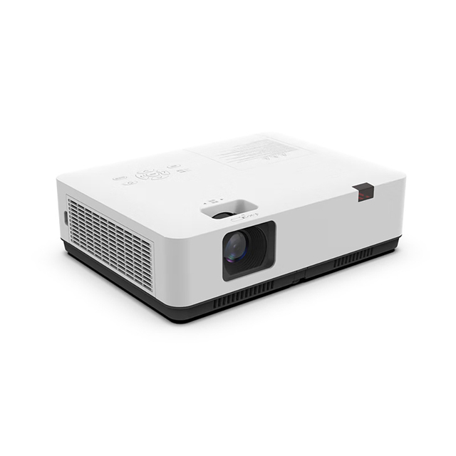 YZM HUALU E400 3LCD Projector, High Lumens Professional Education Business Meeting Projector 4K 6 Point Keystone WiFi Proyector