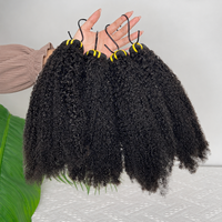 Lot de Cheveux Humains Bouclés Afro Crépus 4C en Gros – Fournisseurs de Bundles Afro Crépus 4C – Extensions de Cheveux Humains Afro Crépus 4C en Vrac, Cheveux Vierges Bruts