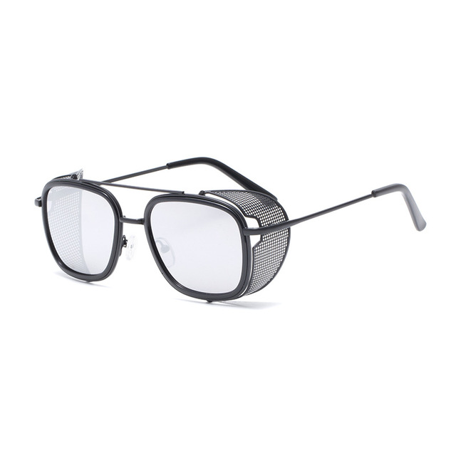 6639 Hot Sales Metal Steampunk Sunglasses Fashion Designer Steampunk Glasses