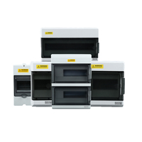 Boîtier de distribution en plastique gris étanche IP66 EKYK OEM à 6 prises EK24PN, disjoncteur photovoltaïque à montage en surface 24 circuits 250V 10-63A