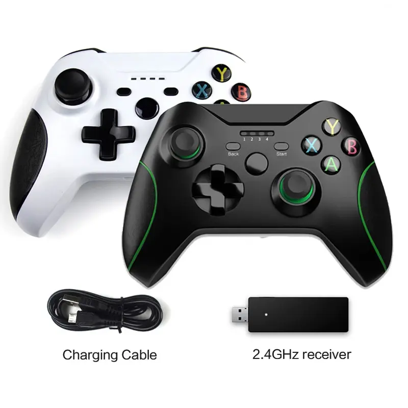 2.4G Sem Fio Controlador de Jogo Embutido Dual-vibração Gamepad Um/sx/série SX/PC Joypad para Xbox Joystick 600ma