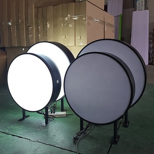 Bán buôn 60x170cm nhôm Led Ngoài Trời đôi hai mặt quảng cáo hộp đèn hiển thị đứng cho triển lãm thương mại LED Booth bán buôn - Product Image 5