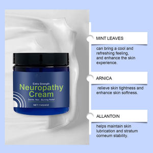 Krim nyeri neuroponik intensitas maksimum dengan pereda peran cepat dan pemulihan antioksidan efektif untuk jari kaki, tangan, dan kaki - Product Image 4