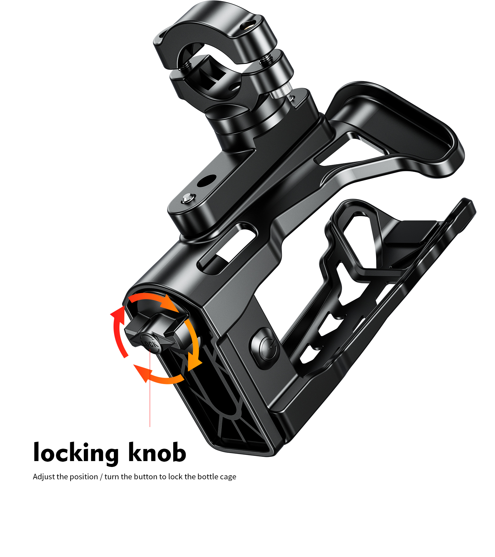 Новый универсальный велосипед чайник стойка держатель для бутылки с водой бутылка для воды с подсветкой