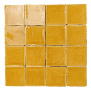 Mosaïque de carreaux de céramique Vitri Honey 10x10 pour mur et sol - Product Image 1