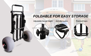 Carrello da Spiaggia con Ruote Gonfiabili YONK - Product Image 5